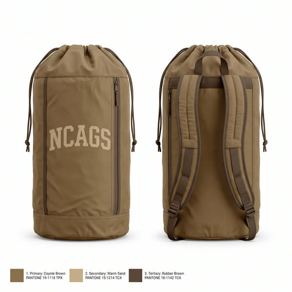 Gear Bag, NCAGS, Navy, Teamtime, Team time, sublimation, custom sports apparel, team uniforms, spirit wear, spiritwear, sports uniforms, custom shirts, team store, custom team store, fundraiser sports, apparel fundraiser