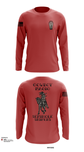 2-124IN SNIPER 8082556 Long Sleeve Performance Shirt 102