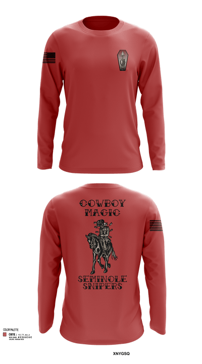 2-124IN SNIPER 8082556 Long Sleeve Performance Shirt 102
