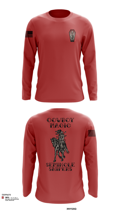 2-124IN SNIPER 8082556 Long Sleeve Performance Shirt 102