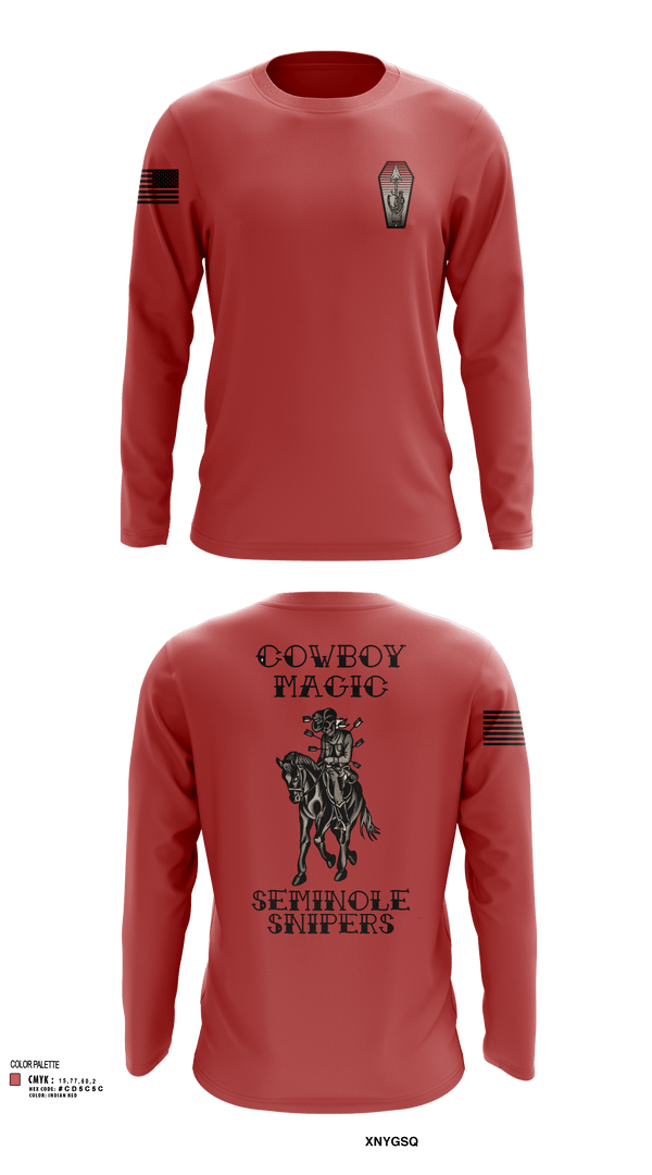 2-124IN SNIPER 8082556 Long Sleeve Performance Shirt 102