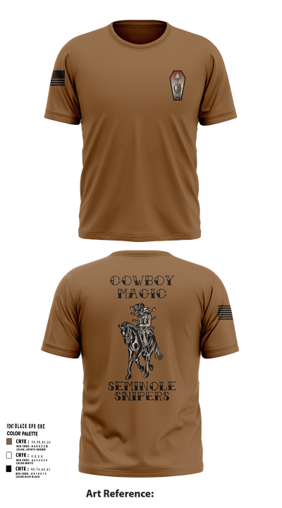 2-124IN SNIPER 8082556 Short Sleeve Performance Shirt - 101