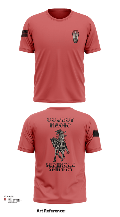 2-124IN SNIPER 8082556 Short Sleeve Performance Shirt - 102