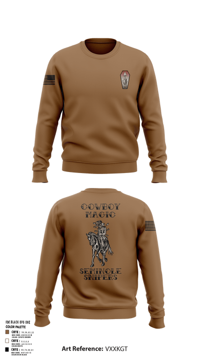 2-124IN SNIPER 8082556 Crew Neck Sweatshirt - 101