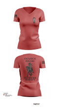 2-124IN SNIPER 8082556 Women's Short Sleeve V-neck Shirt - 102