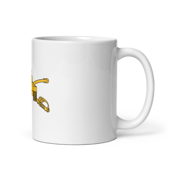 Charlie Company 120th INF 49997555 White Glossy Mug - Small