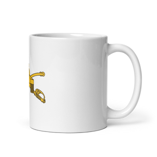 Charlie Company 120th INF 49997555 White Glossy Mug - Large