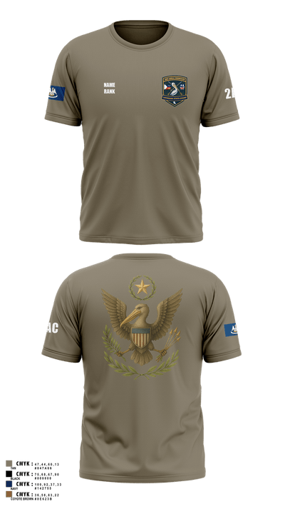 2nd Area Command (LASG) 22511039 Short Sleeve Performance Shirt - 7
