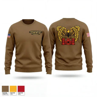 Crew Neck Sweatshirt, Engineer WOBC Class 26-001, Army, Teamtime, Team time, sublimation, custom sports apparel, team uniforms, spirit wear, spiritwear, sports uniforms, custom shirts, team store, custom team store, fundraiser sports, apparel fundraiser