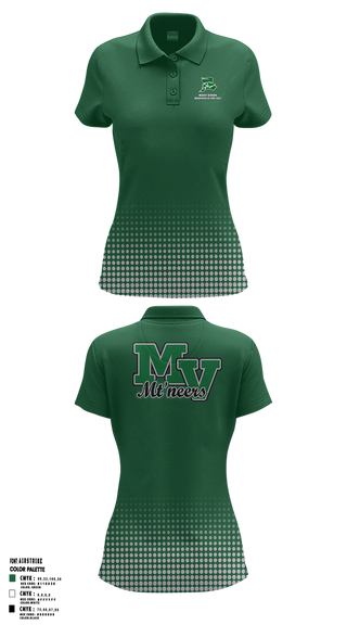 Womens Short Sleeve Performance Polo, Mount Vernon Lady Golf, Golf, Teamtime, Team time, sublimation, custom sports apparel, team uniforms, spirit wear, spiritwear, sports uniforms, custom shirts, team store, custom team store, fundraiser sports, apparel fundraiser