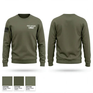 Crew Neck Sweatshirt, East Cascade SWAT, Police, Teamtime, Team time, sublimation, custom sports apparel, team uniforms, spirit wear, spiritwear, sports uniforms, custom shirts, team store, custom team store, fundraiser sports, apparel fundraiser