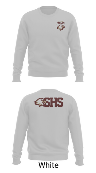 Crew Neck Sweatshirt, Sharon Eagles Swimming, Swimming, Teamtime, Team time, sublimation, custom sports apparel, team uniforms, spirit wear, spiritwear, sports uniforms, custom shirts, team store, custom team store, fundraiser sports, apparel fundraiser