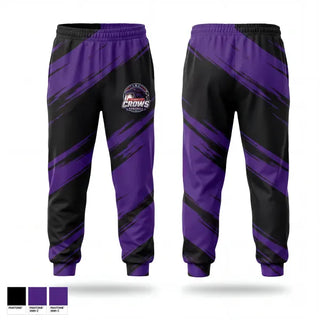 Sweatpants, Loganville Crows, Baseball, Teamtime, Team time, sublimation, custom sports apparel, team uniforms, spirit wear, spiritwear, sports uniforms, custom shirts, team store, custom team store, fundraiser sports, apparel fundraiser