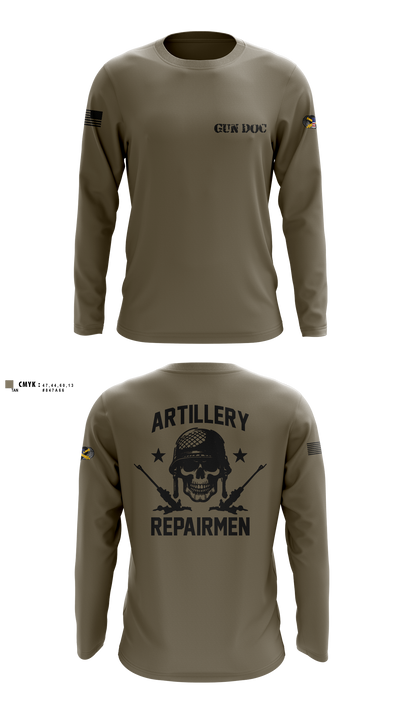 1-320th FA, Fox Battery 2295294 Long Sleeve Performance Shirt 3