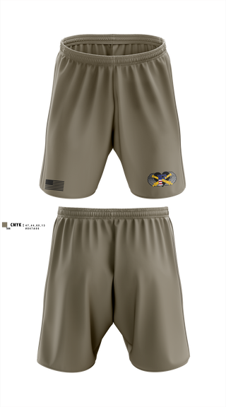 1-320th FA, Fox Battery 2295294 Athletic Shorts With Pockets - 1
