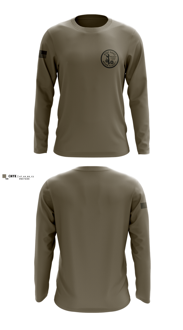 H Troop 3/278 ACR 93577618 Long Sleeve Performance Shirt - 2