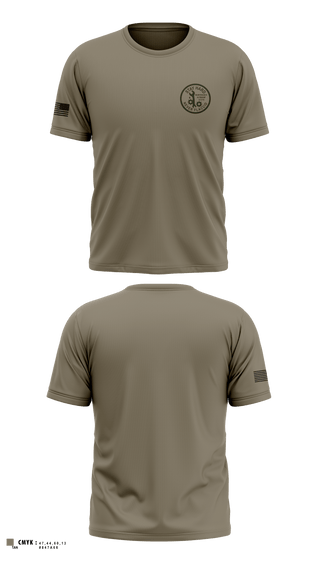 H Troop 3/278 ACR 93577618 Old School Cotton Feel Shirt - 1