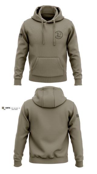 H Troop 3/278 ACR 93577618 Hoodie -1
