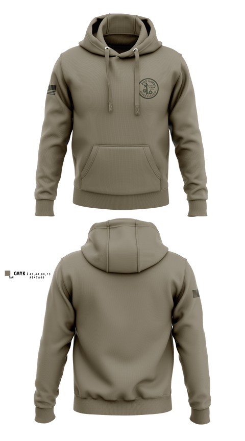 H Troop 3/278 ACR 93577618 Hoodie -1