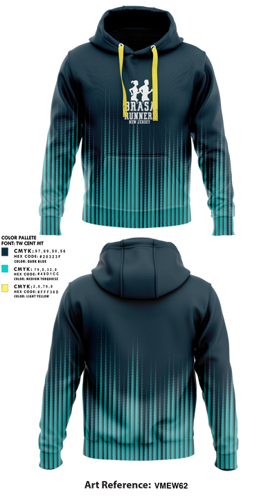 Brasa Runners NJ 22301494 Hoodie - 2