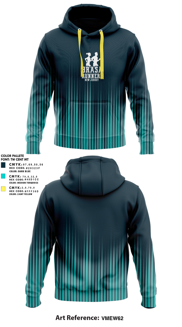 Brasa Runners NJ 22301494 Hoodie - 2