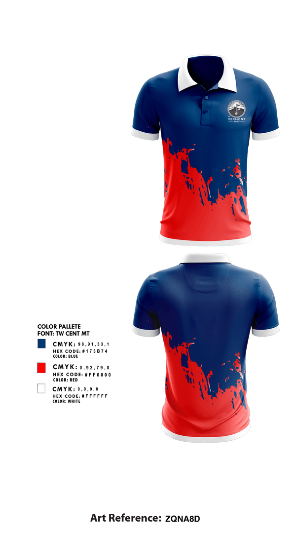 Team Cakes 63046650 Short Sleeve Performance Polo - 1
