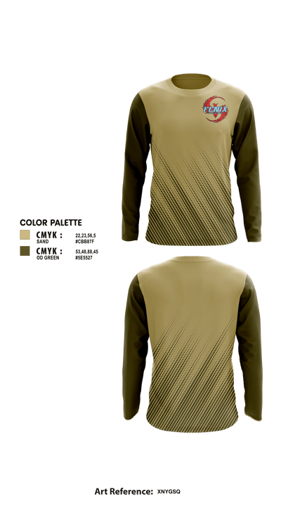 FENIX LUCHA LIBRE 50435198 Long Sleeve Performance Shirt 1
