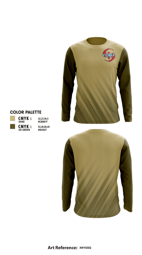 FENIX LUCHA LIBRE 50435198 Long Sleeve Performance Shirt 1
