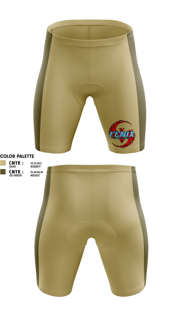 FENIX LUCHA LIBRE 50435198 Men's Compression Shorts - 1