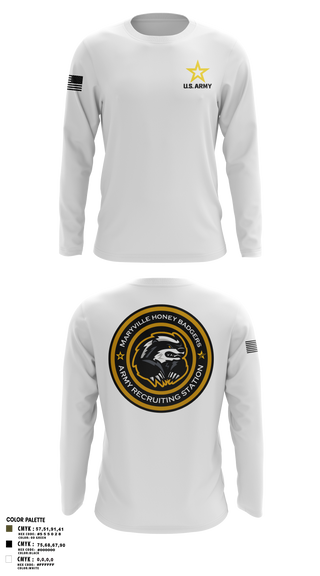 Maryville Honeybadger 60960842 Long Sleeve Performance Shirt- 8