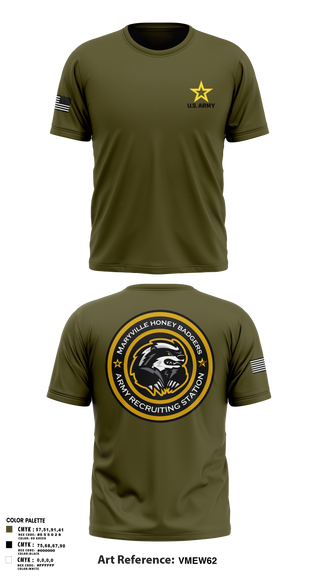 Maryville Honeybadger 60960842 Short Sleeve Performance Shirt - 7