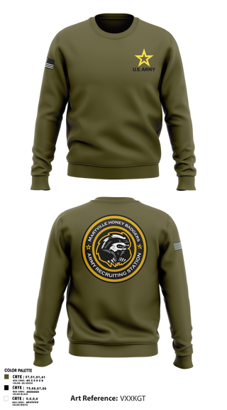 Maryville Honeybadger 60960842 Crew Neck Sweatshirt - 7