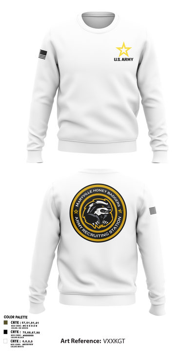 Maryville Honeybadger 60960842 Crew Neck Sweatshirt - 8