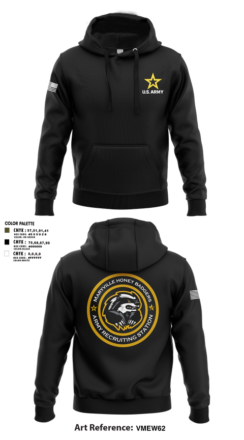 Maryville Honeybadger 60960842 Hoodie -9