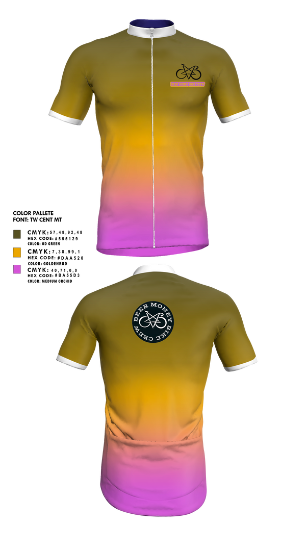 Beer Money Bike Crew 91191775 Cycling Jersey 1