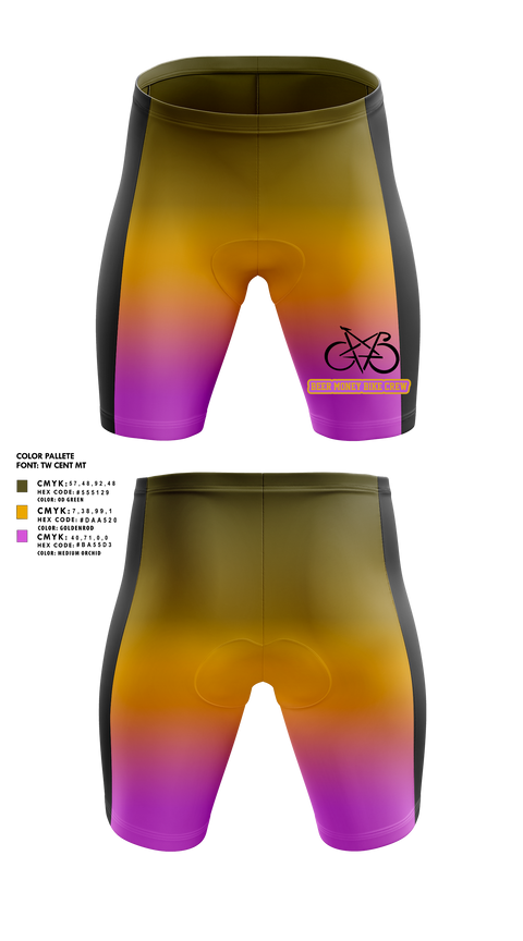 Beer Money Bike Crew 91191775 Men's Compression Shorts - 1