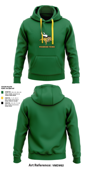 Woodbridge Vikings 2054011 Hoodie - 1