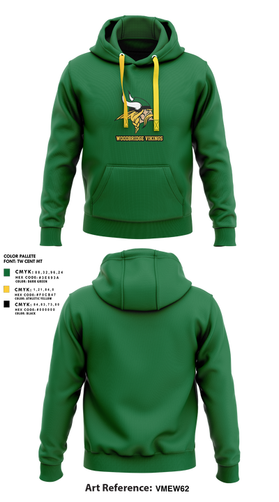 Woodbridge Vikings 2054011 Hoodie - 1