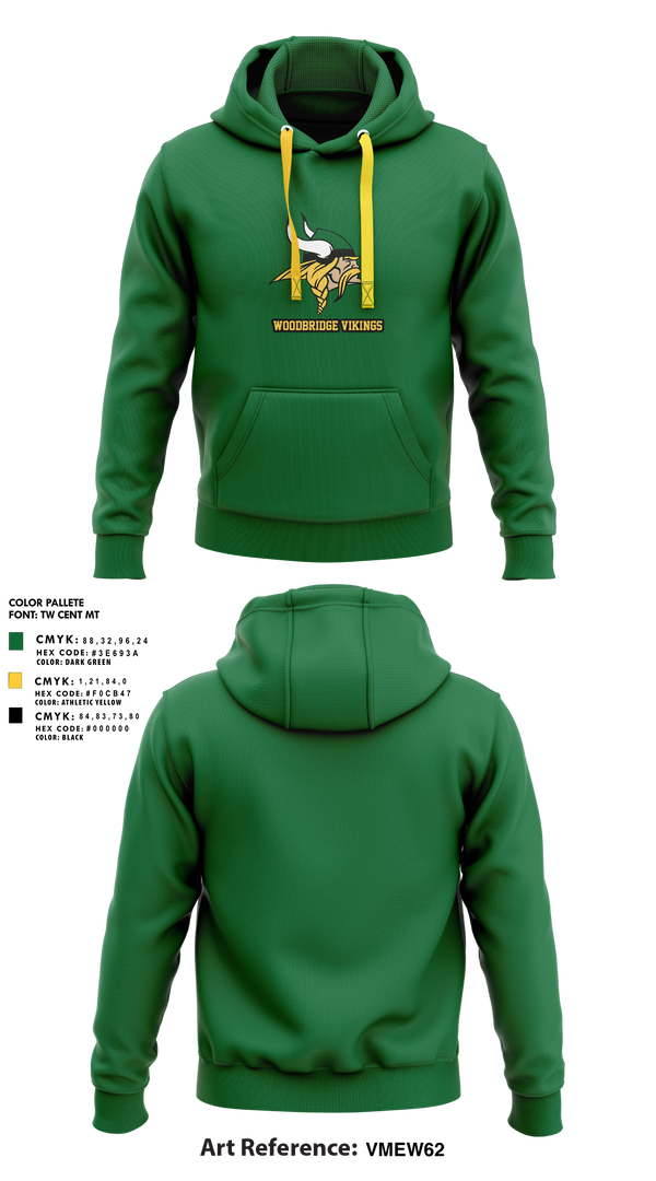 Woodbridge Vikings 2054011 Hoodie - 1