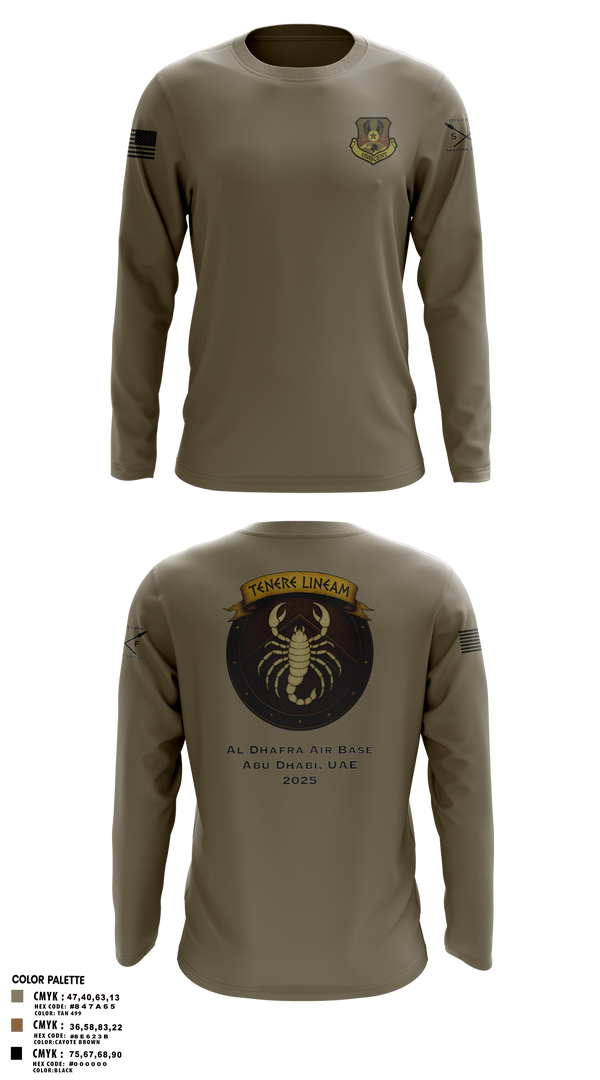 380 ESFS 95267878 Long Sleeve Performance Shirt 105