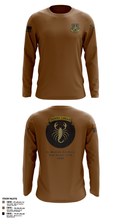 380 ESFS 95267878 Long Sleeve Performance Shirt 107