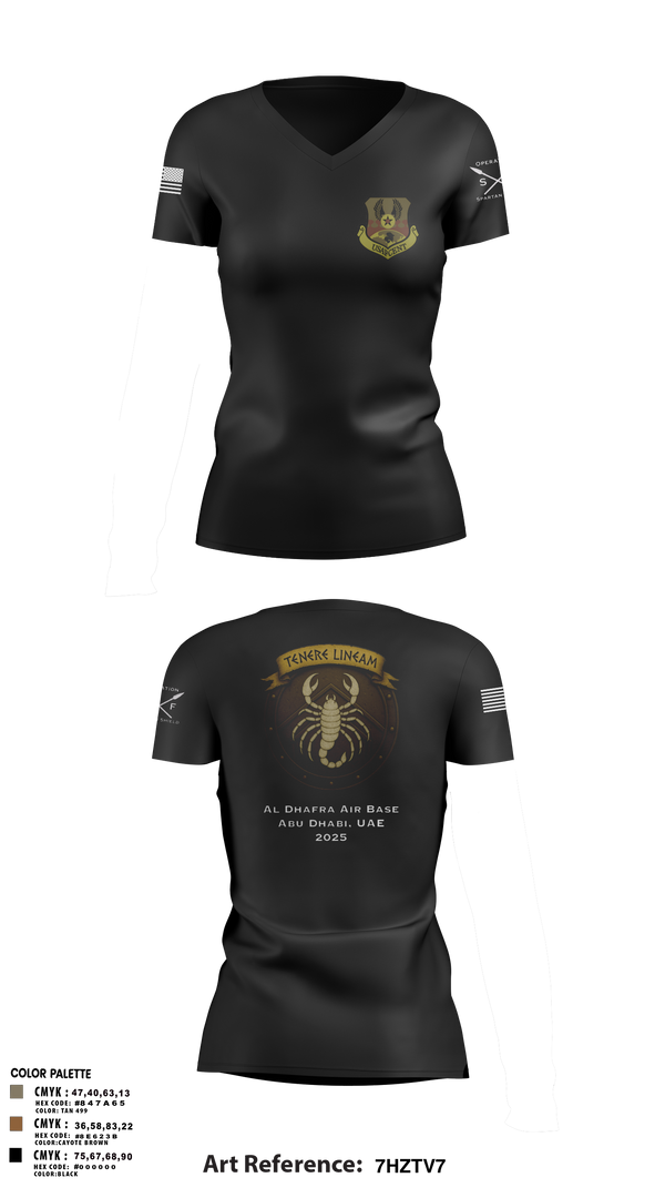 380 ESFS 95267878 Women's Short Sleeve V-neck Shirt - 106