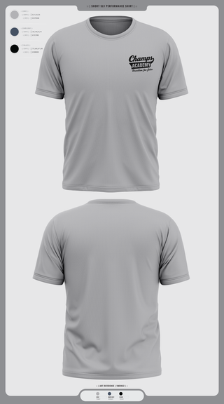 Champs AcademyCanadian dream llc 67159997 Short Sleeve Performance Shirt -1