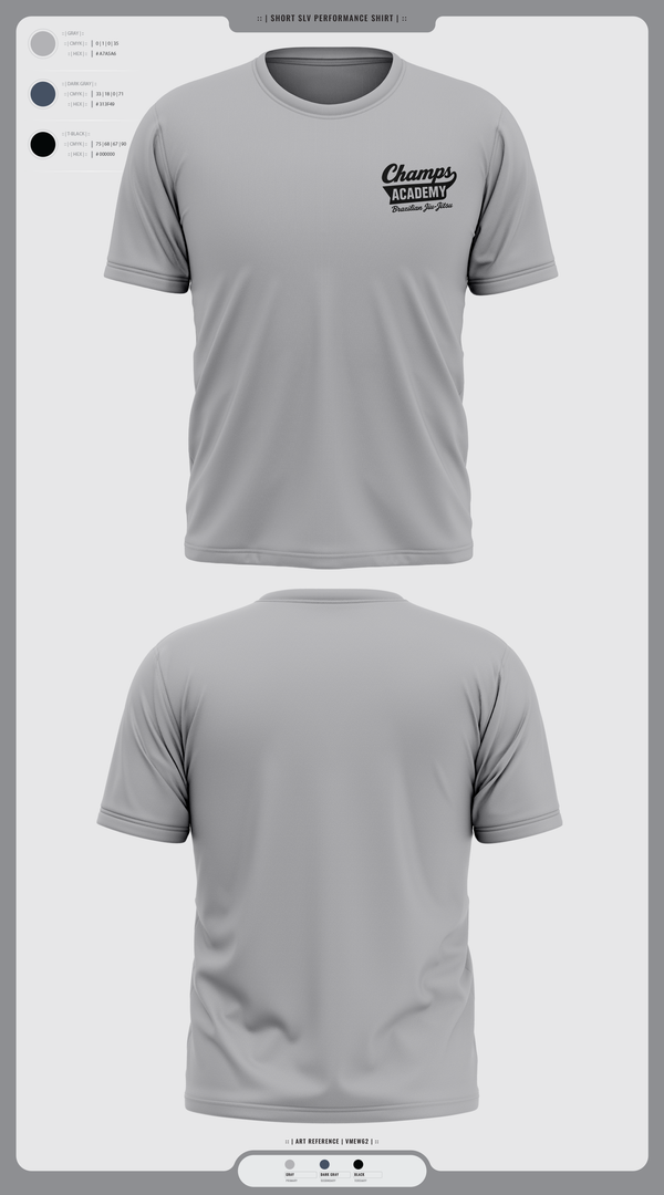 Champs AcademyCanadian dream llc 67159997 Short Sleeve Performance Shirt -1