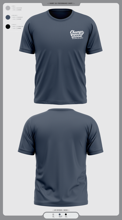 Champs AcademyCanadian dream llc 67159997 Short Sleeve Performance Shirt -2