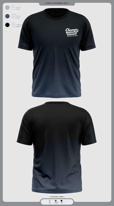 Champs AcademyCanadian dream llc 67159997 Short Sleeve Performance Shirt - 3