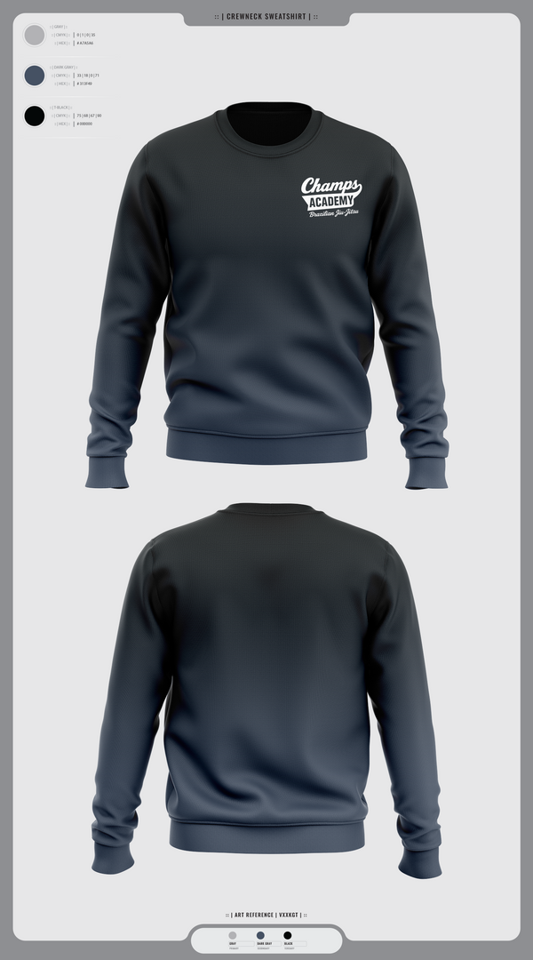 Champs AcademyCanadian dream llc 67159997 Crew Neck Sweatshirt - 3