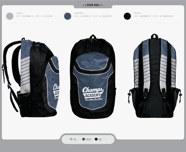 Champs AcademyCanadian dream llc 67159997 Gear Bag - 2