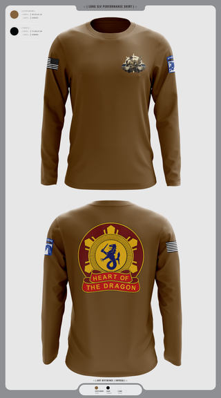 126th PLS Co 52727248 Long Sleeve Performance Shirt - 1