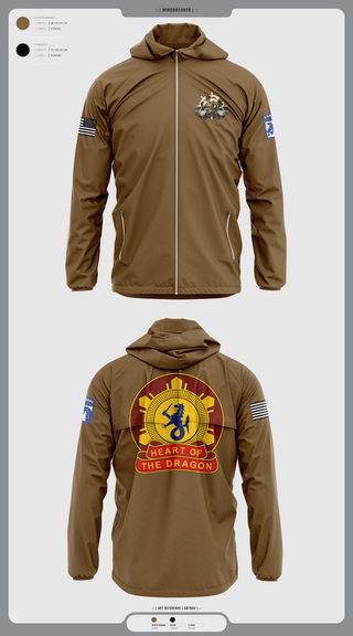 126th PLS Co 52727248 Windbreaker - 1